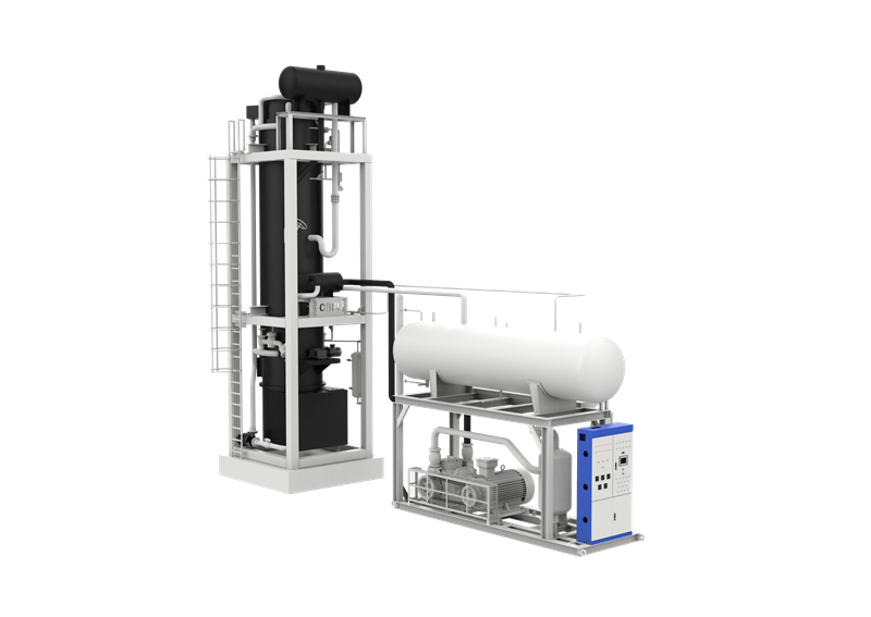 100 tons ammonia tube ice machine