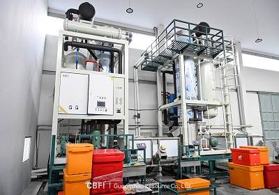 Installation and Debugging of Two 20 Ton Tube Ice Machines in Indonesia