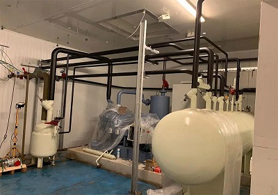 Fully Automated 30-Ton Ammonia System Solid-Cut Flat Tube Ice Machine in Europe